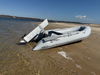 remigo electric outboard on dinghy