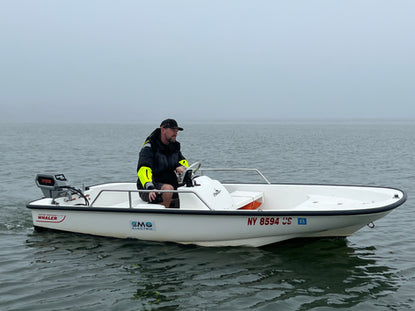 Our Repowers: Boston Whaler 130 Sport with Torqeedo's Cruise 12.0 Electric Outboard