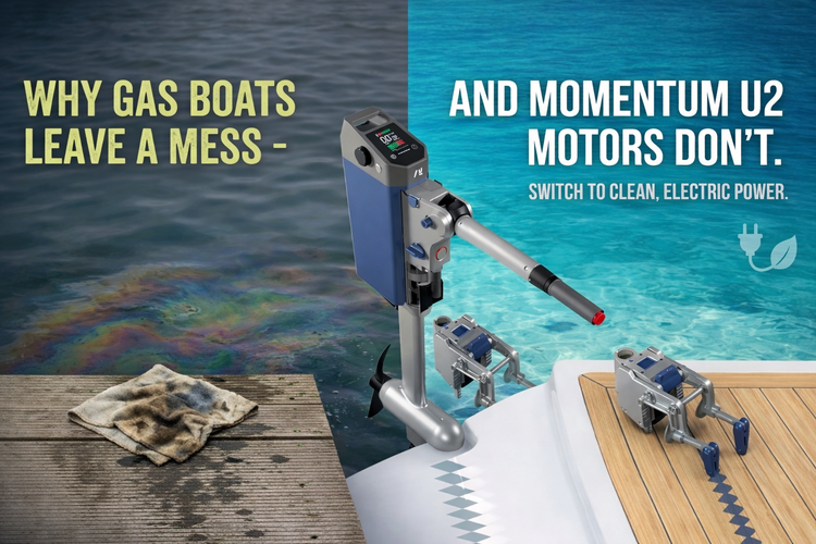 Why Gas Boats Leave a Mess - And Momentum U2 Motors Don’t