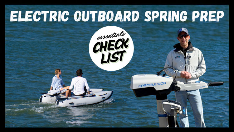 The Most Important Pre-Season Checks for Your Portable Electric Outboard
