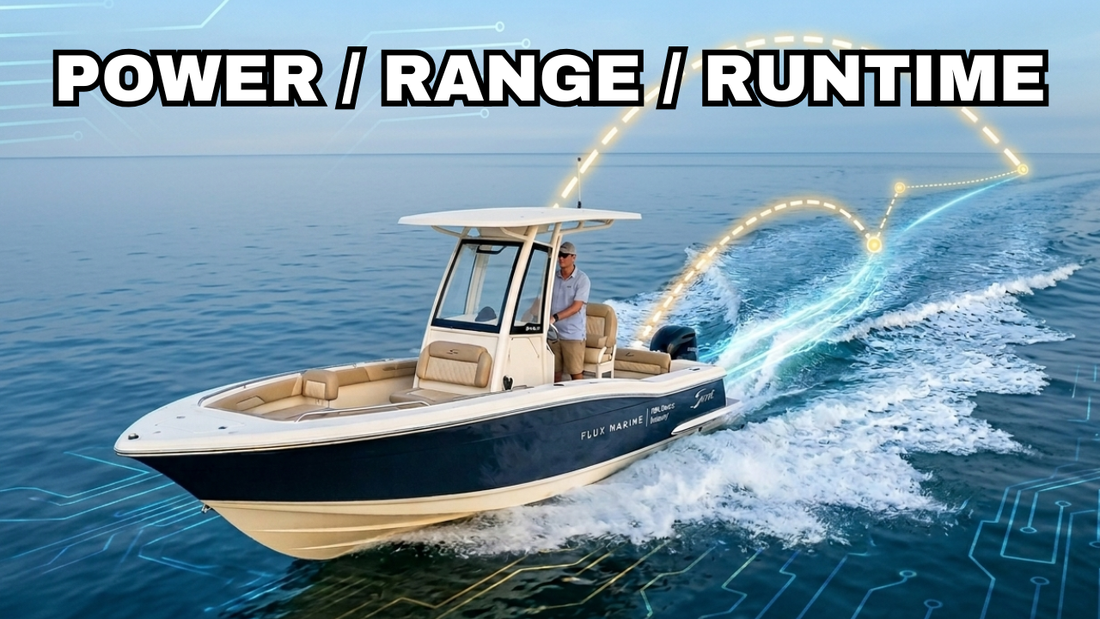 Electric Outboard Buyer's Guide Part 2: Understanding Power, Battery Capacity, Range & Run Time