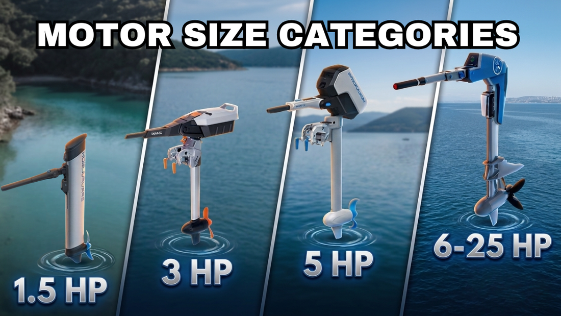 Electric Outboard Buyer's Guide Part 4: Size Categories