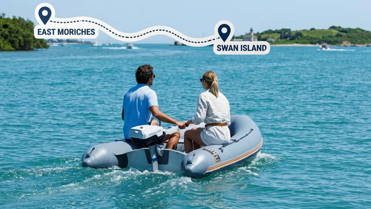 Can the Spirit 1.0 Evo Handle the East Moriches to Swan Island Trip?