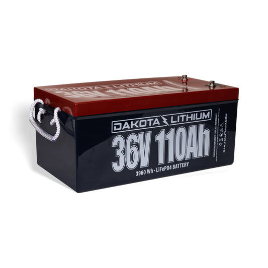 36V 110Ah Deep Cycle Lithium Battery