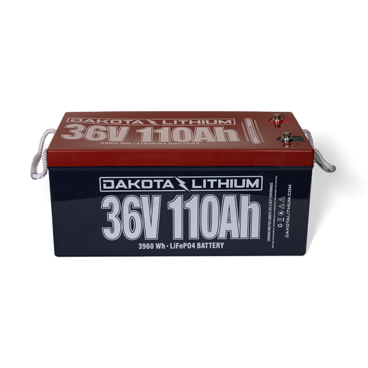 36V 110Ah Deep Cycle Lithium Battery