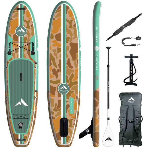 Further Customs 11'0 Tamarack Sage Inflatable Paddleboard