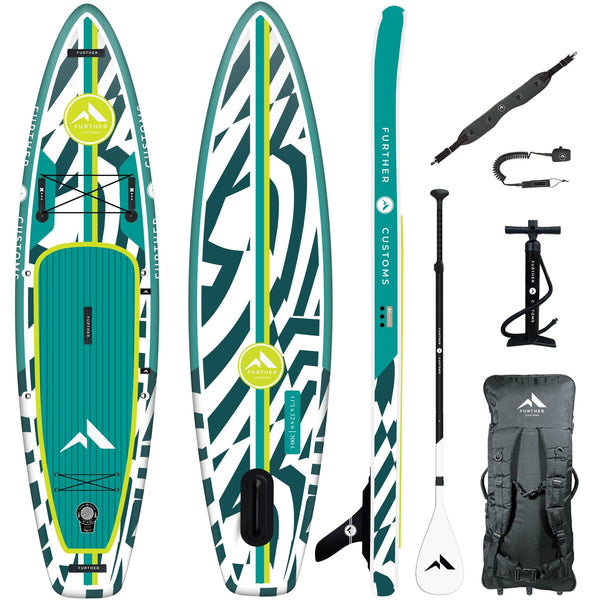 Further Customs 11'3 Inflatable Touring Paddleboard