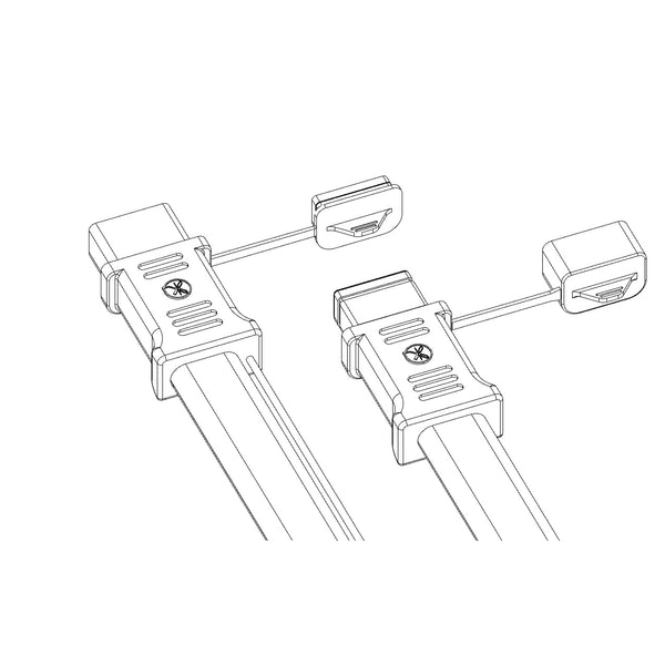 3ft Straight Marine Cable Harness for M10 Electric Outboard