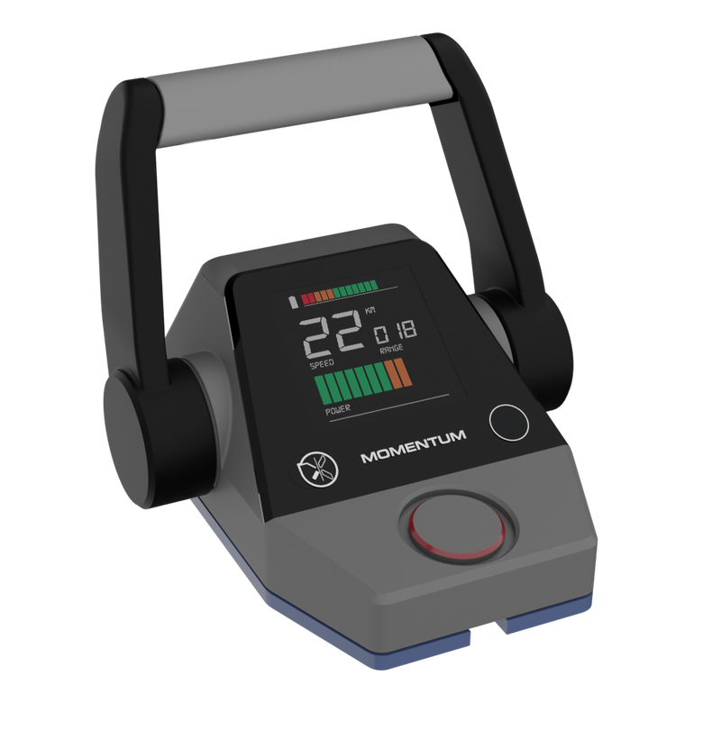 Momentum Twin Top-Mount Remote Throttle with Kill Switch and Display