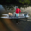Newport NT300 3hp Electric Outboard Motor on a boat