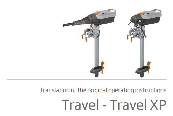 User Manual: Torqeedo Travel & Travel XP