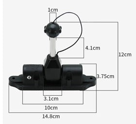 Temo 450 Permanent Oarlock Fitting